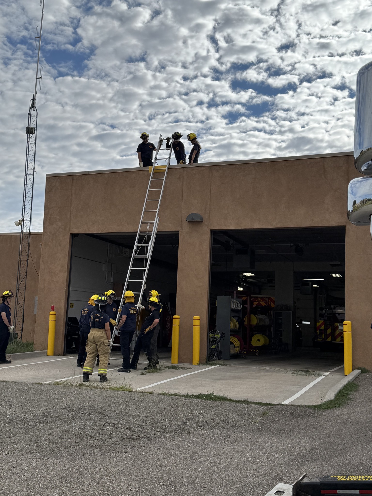 Training on Lamy Hill: Ropes, Rescue and Patient Packaging